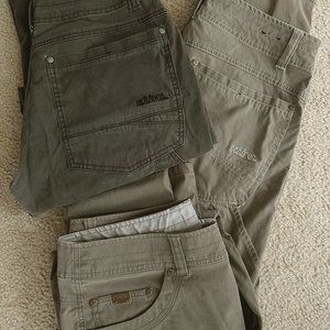 Lot of 3 -- Men's Kuhl Revolvr Rogue Pants